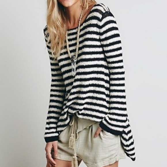 Free People Striped Knit Dress - Picture 1 of 7